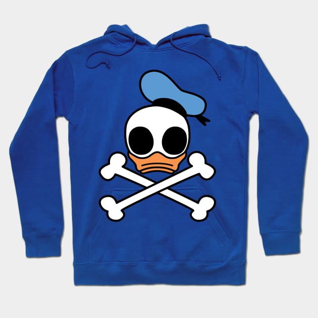 Mouse + Crossbones Donald Hoodie by feelingcreatively